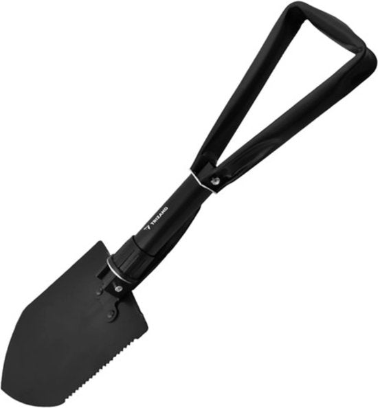 Trizand folding shovel - 3-in-1 with pickaxe and saw