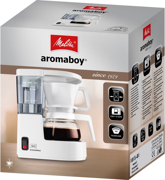 Melitta Aromaboy Coffee Machine 1015-01 - White