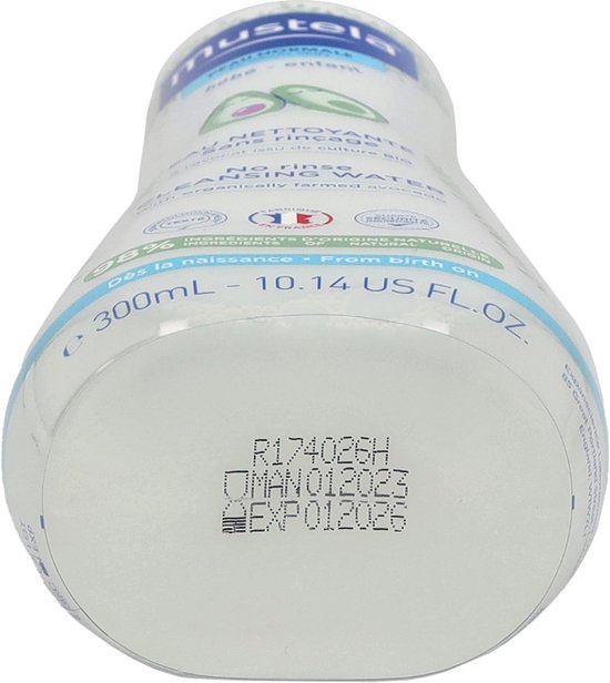 Mustela No-Rinse Cleansing Water - 300 ml