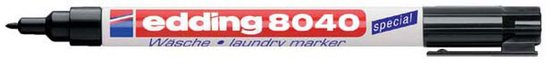 Edding 8040 laundry marker - permanent 1 mm - Black