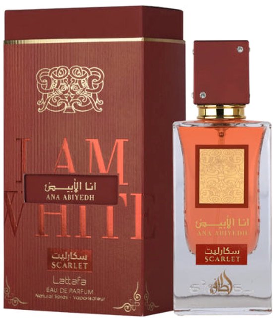 Lattafa Ana Abiyedh Scarlet eau de parfum - 60 ml