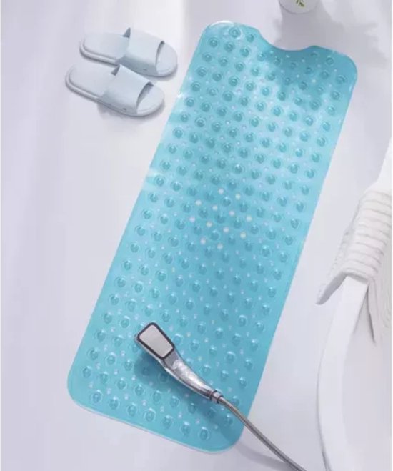 Ruhhy Bath Mat - Anti-slip 100×40 cm - Blue