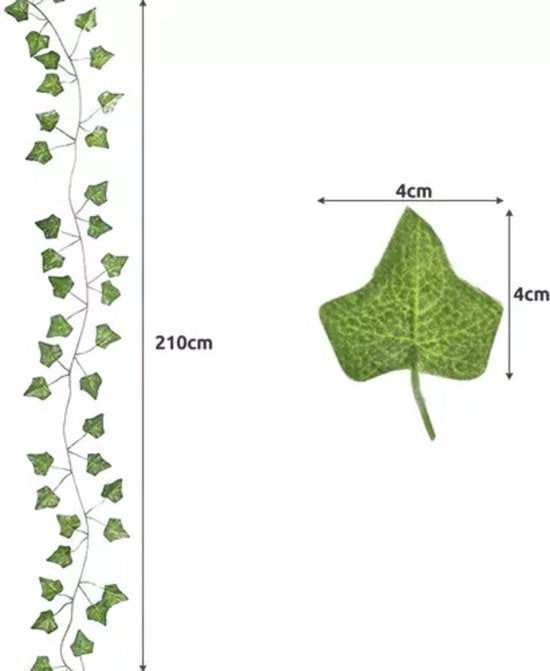 Kunst klimop slinger