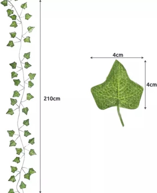 Kunst klimop slinger