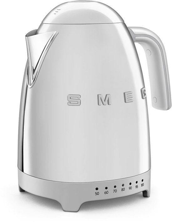 Smeg KLF04SSEU waterkoker - 7 temperaturen - 1,7 liter - Steel