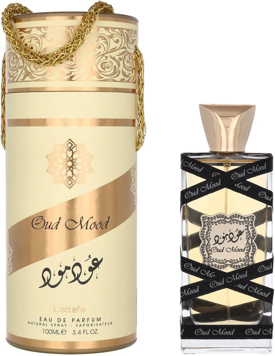 Lattafa Oud Mood eau de parfum - warme oriëntaalse unisex - 100 ml