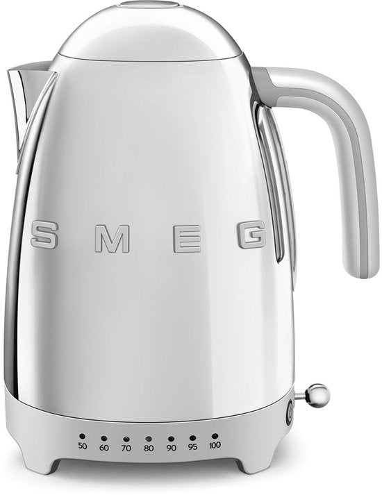 Smeg KLF04SSEU waterkoker - 7 temperaturen - 1,7 liter - Steel