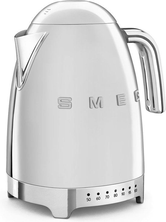 Smeg KLF04SSEU waterkoker - 7 temperaturen - 1,7 liter - Steel