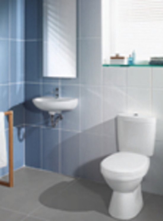 Gustavsberg by Villeroy & Boch Saval 2.0 closetzitting - met deksel - Wit
