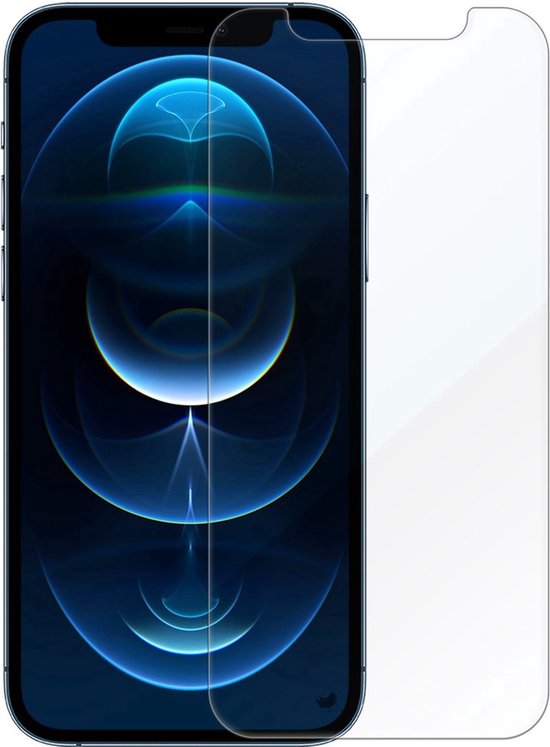 NuGlas Premium Screenprotector Voor iPhone 12 Pro Max - Tempered Glass 2.5D