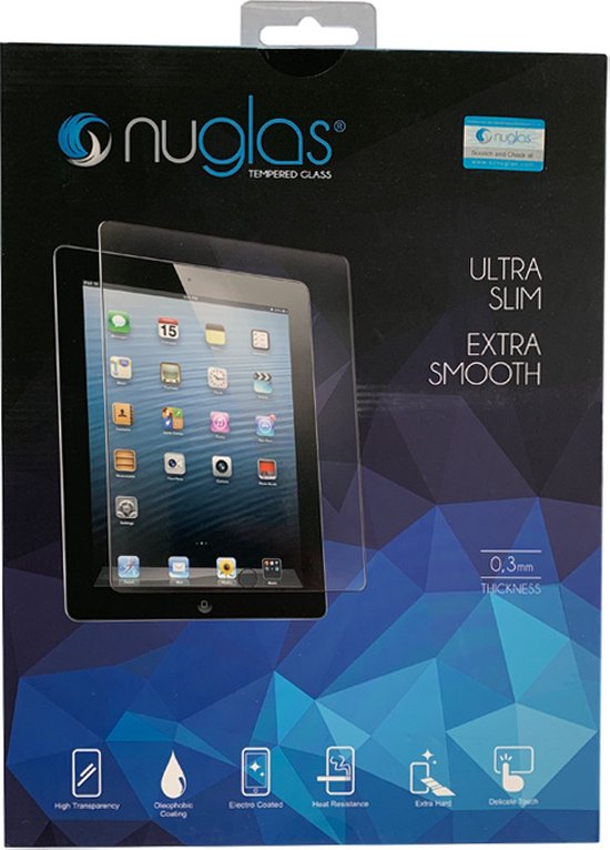 NuGlas screenprotector - iPad 10,2 inch 2019/2020/2021