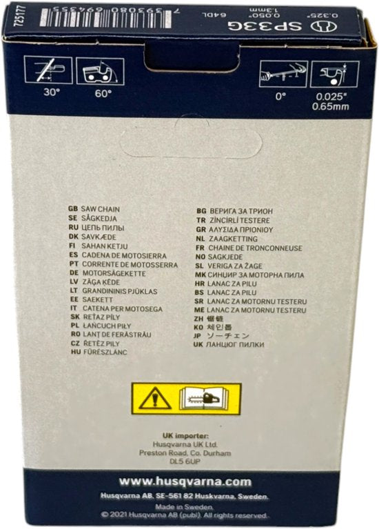 Saw chain H30 - 38 cm - .325 HM 1.3 mm - 64 links