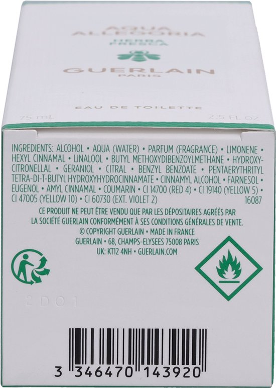 Guerlain Aqua Allegoria eau de toilette - Herba Fresca - verstuiver - 75 ml