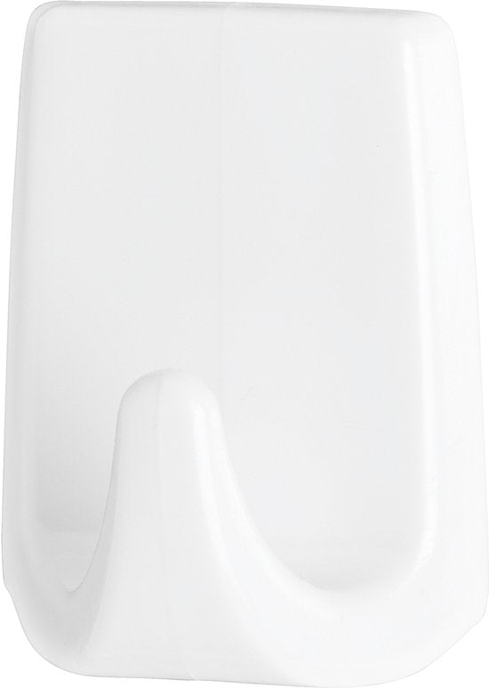 Tesa ophanghaken set van 3 - permanent zelfklevend 2×3 cm - Wit