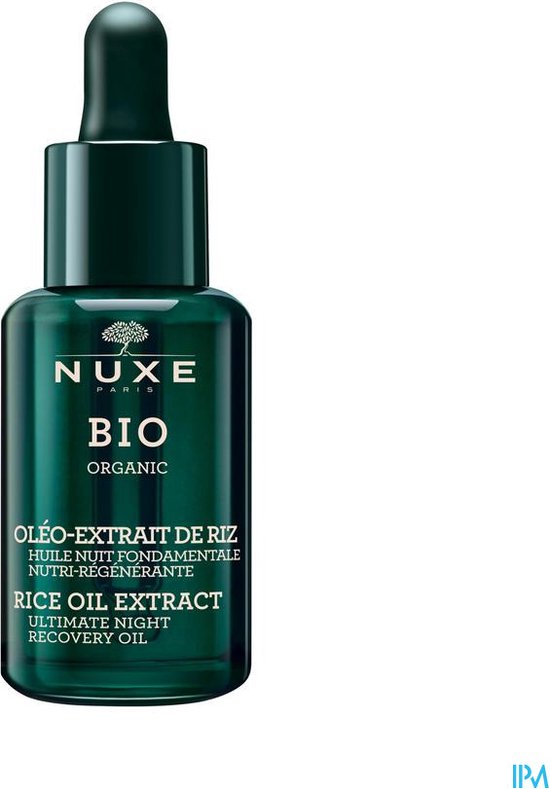 Nuxe BIO night recovery oil - rice oil extract - 30 ml
