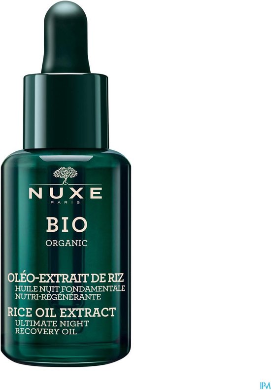 Nuxe BIO night recovery oil - rice oil extract - 30 ml