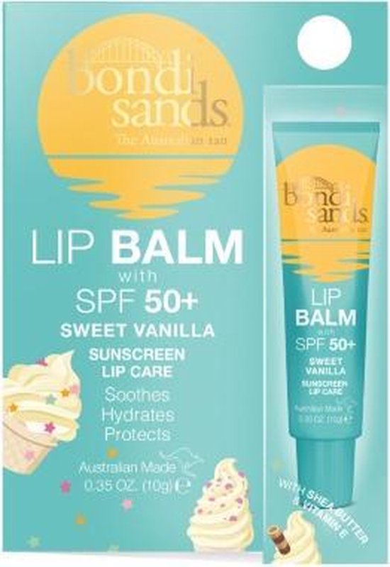 Bondi Sands lippenbalsem - SPF 50+ Sweet Vanilla