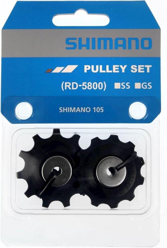 Shimano derailleurwielset 105 RD-5800 - 11s - Zwart