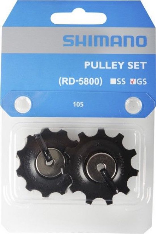 Shimano derailleurwielset 105 RD-5800 - 11s - Zwart