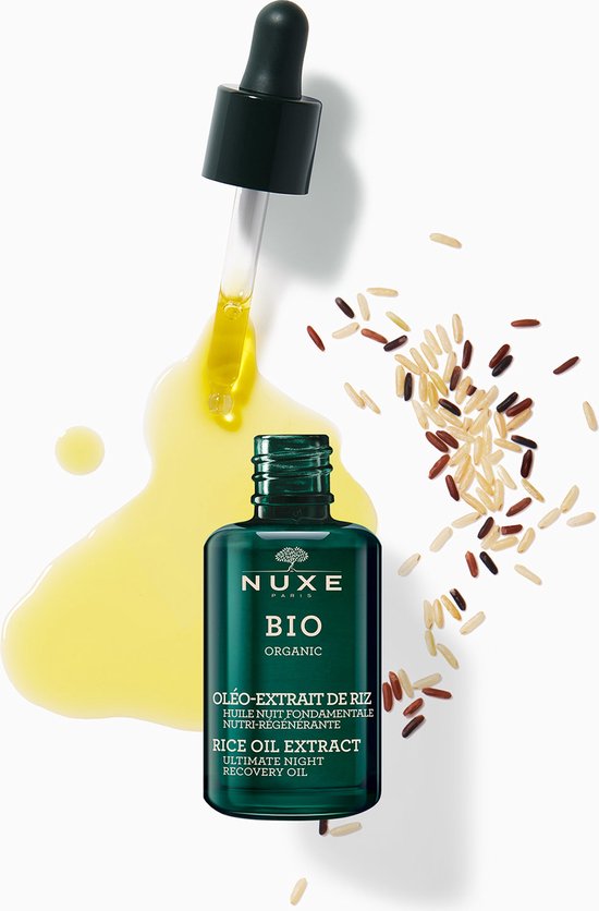 Nuxe BIO night recovery oil - rice oil extract - 30 ml
