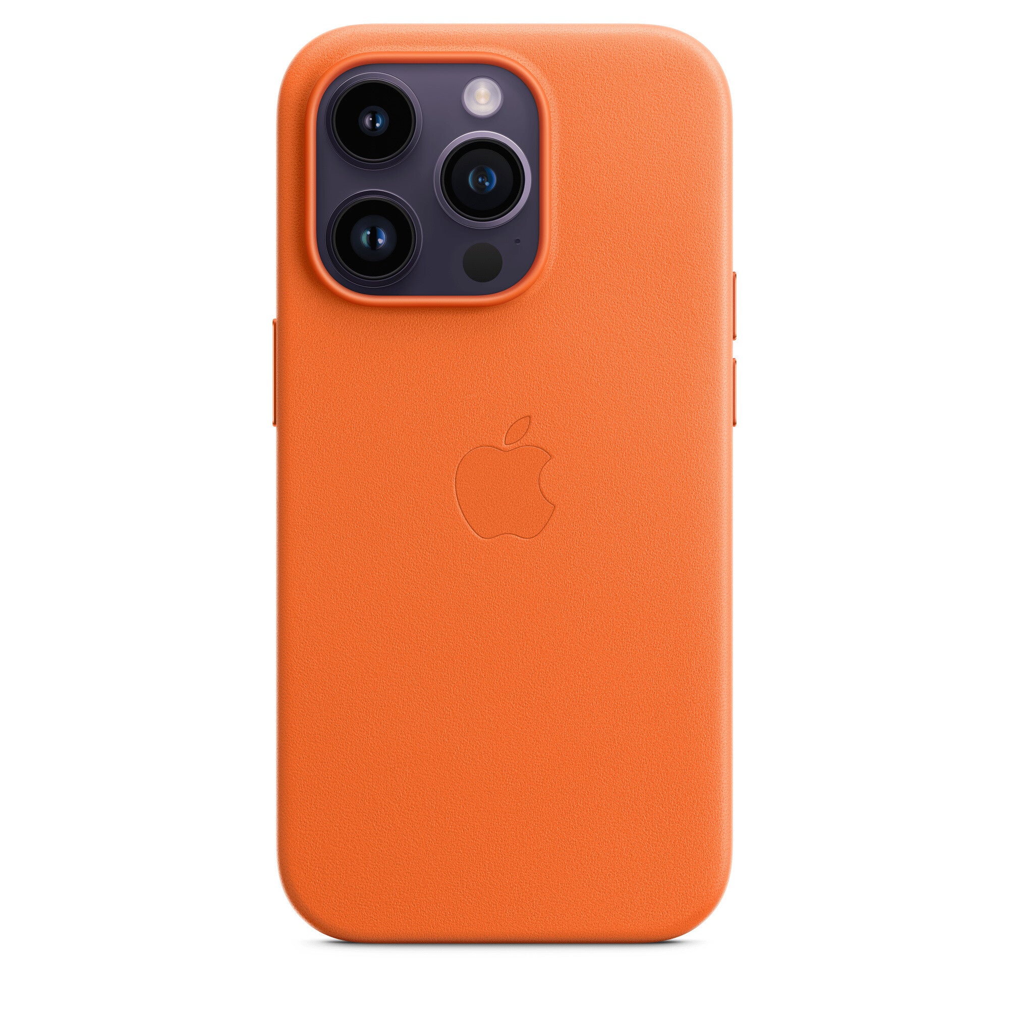 Apple iPhone 14 Pro Silicone Case met MagSafe - Oranje