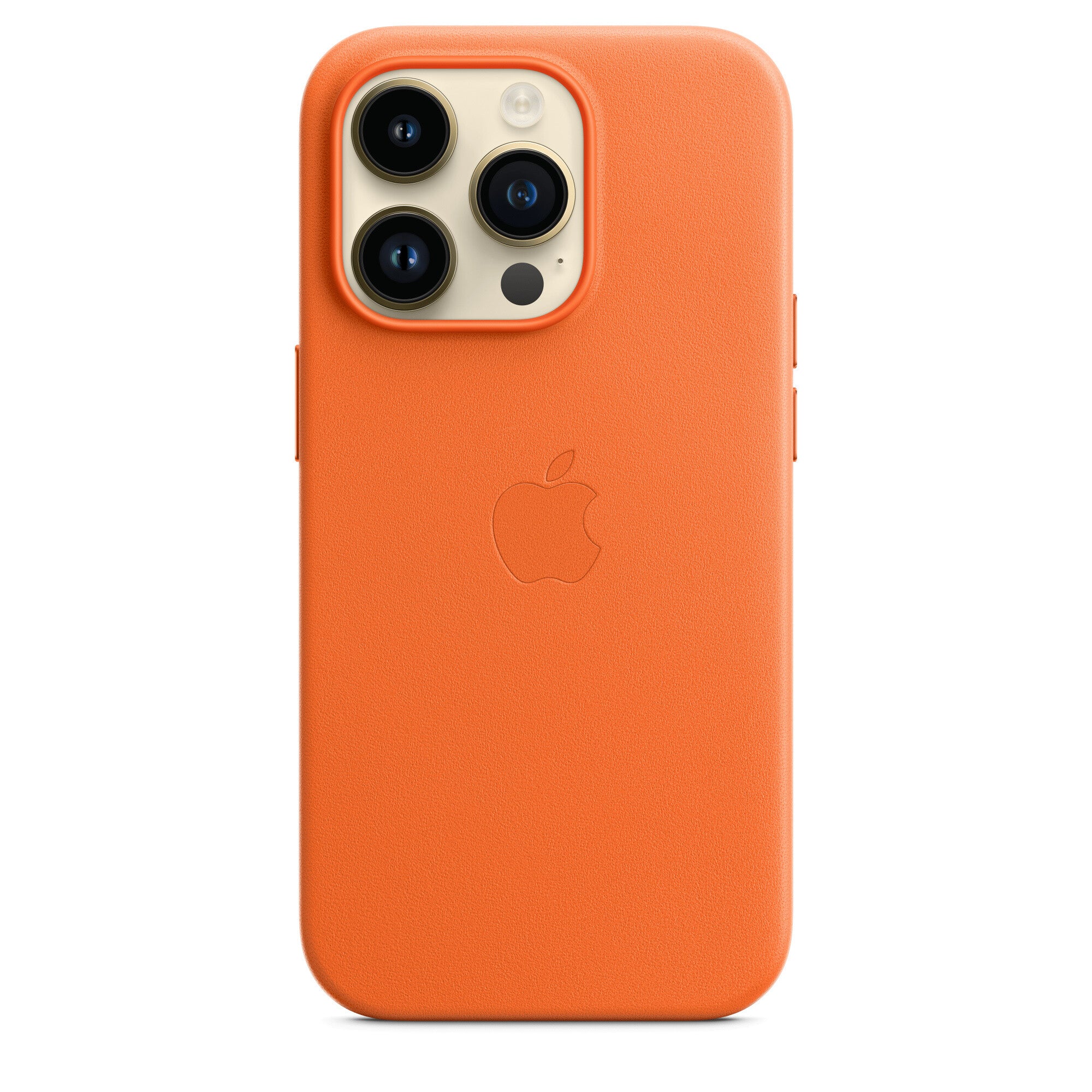 Apple iPhone 14 Pro Silicone Case met MagSafe - Oranje