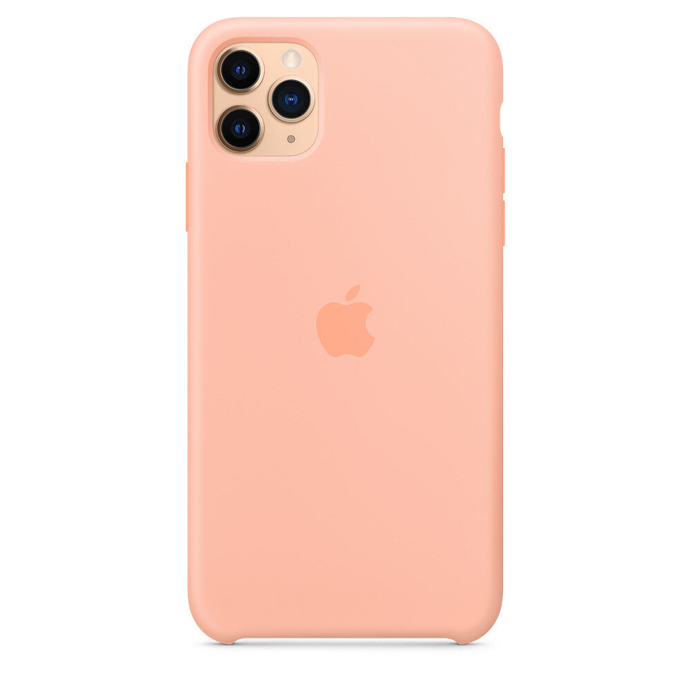 Apple iPhone 11 Pro Max Silicone Case  - Oranje