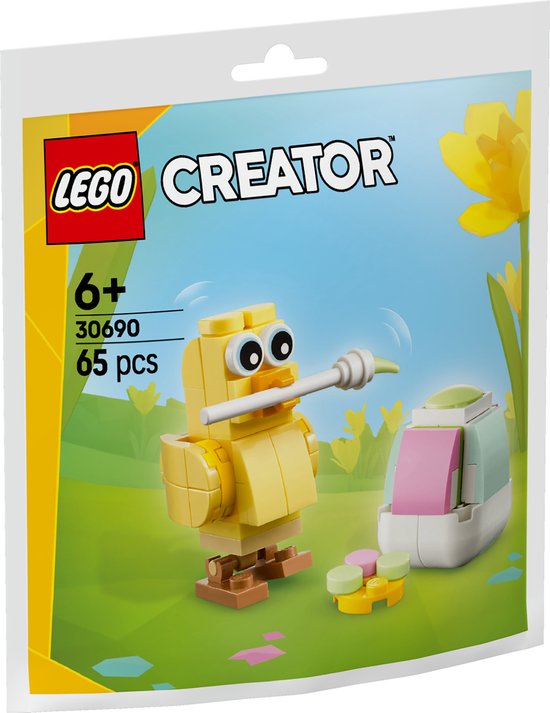 LEGO Creator paasei schilderkit - 30690 - met kuiken - paperbag