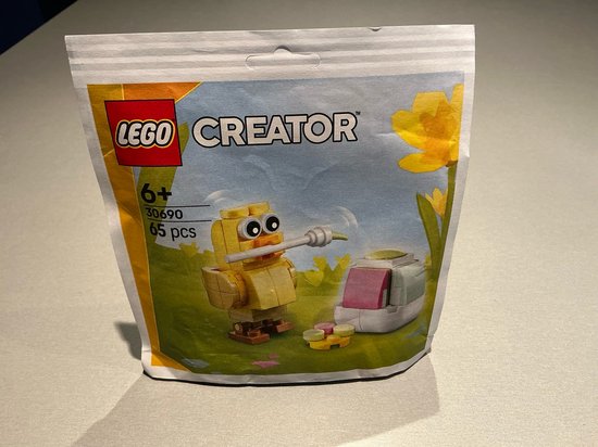 LEGO Creator paasei schilderkit - 30690 - met kuiken - paperbag