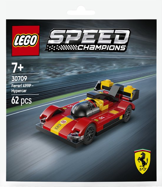 LEGO Speed Champions bouwset - 30709 Ferrari Hypercar - paperbag