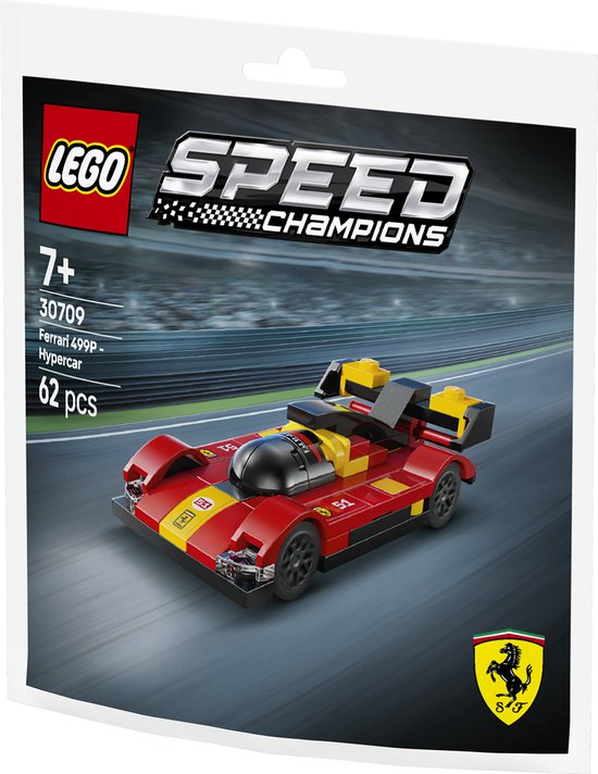 LEGO Speed Champions bouwset - 30709 Ferrari Hypercar - paperbag