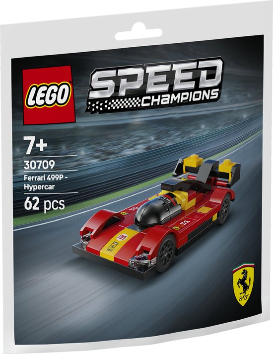 LEGO Speed Champions bouwset - 30709 Ferrari Hypercar - paperbag