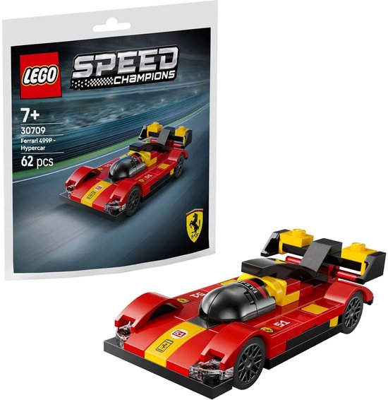 LEGO Speed Champions bouwset - 30709 Ferrari Hypercar - paperbag