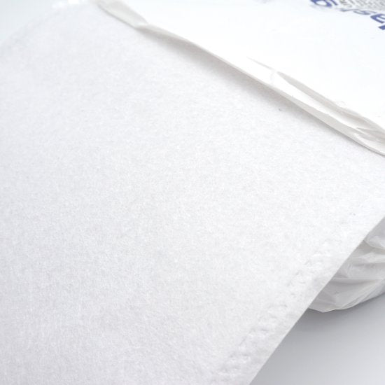 ABENA molton wegwerp washandjes - hygiënisch eenmalig gebruik - 50 stuks