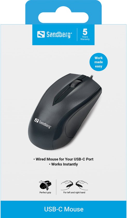 Sandberg muis - USB-C