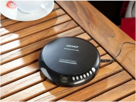 Denver DM24MK2 discman - draagbare cd-speler - CD/CD-R/CD-RW - inclusief oordopjes
