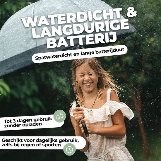 Denver smartwatch kinderen - bellen/sms/whatsapp - Android & iOS - stappenteller - hartslag- en bloeddrukmeter - SWK120GN