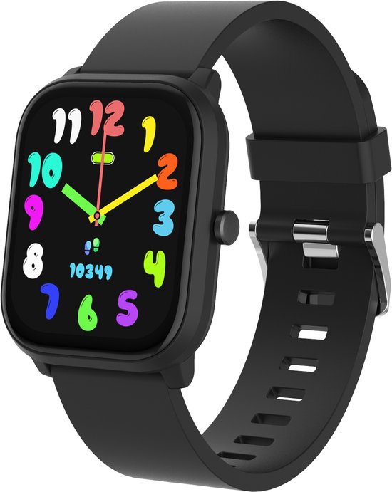 Denver smartwatch kinderen - bellen/sms/whatsapp - Android & iOS - stappenteller - hartslag- en bloeddrukmeter - SWK120B