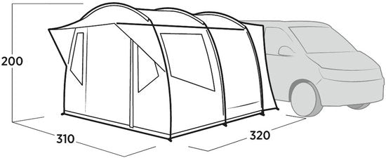 Easy Camp auto-luifel - Reine
