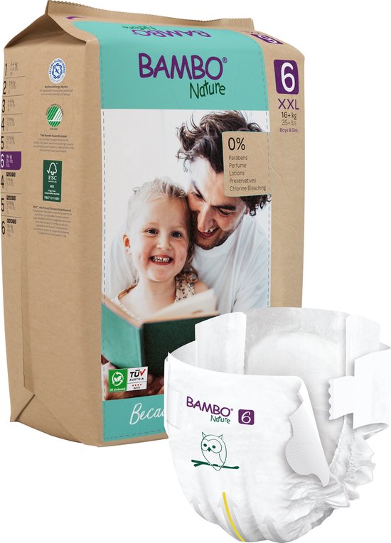 Bambo Nature luiers - maat 6 - 16-30 kg - 20 stuks