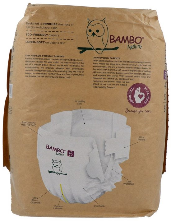 Bambo Nature luiers - maat 6 - 16-30 kg - 20 stuks