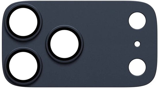 PanzerGlass Fender cameraprotector - geschikt voor Apple iPhone 17 Pro Max - aluminium case friendly - Deep Blue