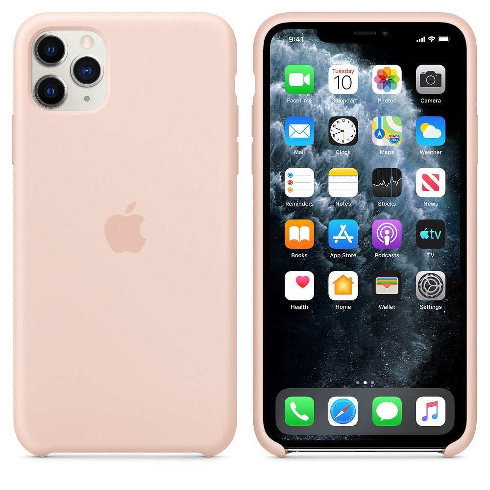 Apple iPhone 11 Pro Max Silicone Case - Roze