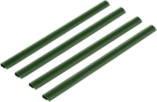 Gardlov vlechtband hekwerk - UV-bestendig - 19×35 cm - Groen