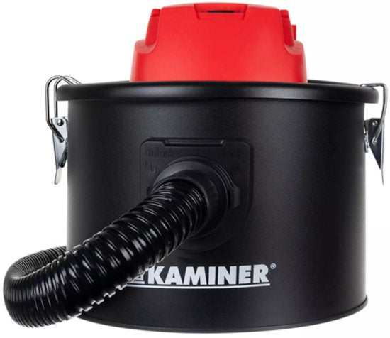 Kaminer as- en openhaardstofzuiger - zakloos 10 liter - 800 W - HEPA dubbel filter - blaasfunctie