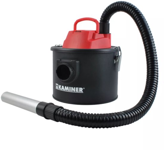 Kaminer as- en openhaardstofzuiger - zakloos 10 liter - 800 W - HEPA dubbel filter - blaasfunctie