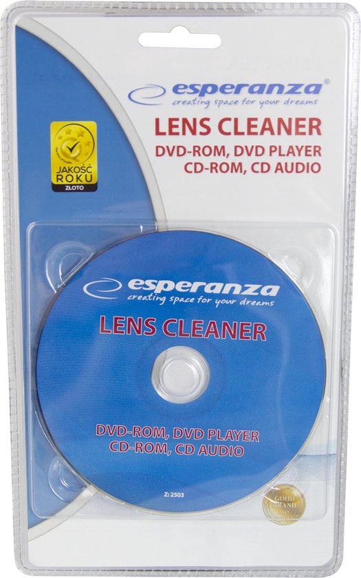 Esperanza laser lensreiniger - CD/DVD speler - ook voor auto