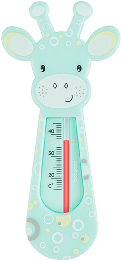 BabyOno badthermometer - drijvend giraffe Sproetjes - Mint