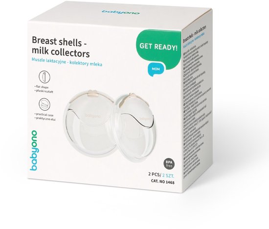 Baby Ono breast shells - breast milk collectors - set of 2