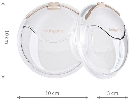 Baby Ono breast shells - breast milk collectors - set of 2